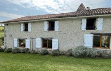 Stone built character house with views