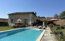 Character house with gite and swimming pool