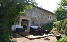 Lovely stone house with views and a pool