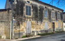 Character stone town house to renovate with garden - Brioux sur Boutonne (Deux-Sèvres) - Ref 5176