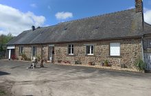 Country farmhouse not overlooked.