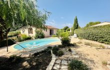 Occupied life annuity (89 and 86 years): Quiet house with swimming pool in Le Muy
