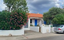 Pretty house near the Mediterranean sea and Perpignan, garden, swimming pool.