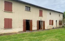 Pretty detached stone property with stone cottage to renovate, outbuildings and 2ha of land - ref 5138- Near Ruffec -Charente