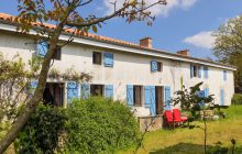 Charming Renovated Longère with 2nd House to Renovate, Outbuildings and Land - ref 5158 - Near Lezay Deux-Sèvres