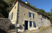 Secluded Riverside Stone House with Outbuildings and Private Fishing Plot R7359