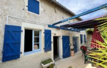 Beautiful Charentaise House with a Pleasant Private Courtyard. Near Mansle R7411