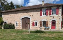Charming Stone Home with Barn & 7,000m² Garden – Saulgond