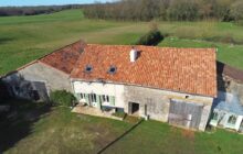 Charming Country House with Outbuildings, Land and Open Views, between Civray and Ruffec R7435