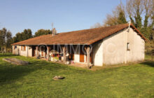 Detached ground floor bungalow with garage and garden - ref 5256 Near Chef Boutonne