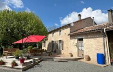 Beautiful 5-Bedroom Stone House For Sale near Sauzé-Vaussais R7451