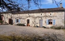 Traditional Detached Stone Farmhouse With A Pool Near Clussais-la-Pommeraie R7237