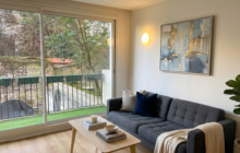 Charming One-Bedroom Apartment with Balcony and Courtyard Views