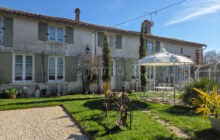 Pretty south-west facing stone house with outbuildings and land - near Chef Boutonne 79110 ref 5257