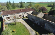 4-Bedroom Country House on 4.5 Hectares of Land, near Mansle R7460