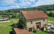 Established Gîte Complex of 3 large gites, pools and garden, with stunning views.