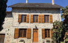 4 bedroom detached stone house and barns