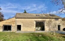 Contemporary Barn Renovation with Woodland