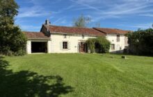 Country House with Outbuilding — 10 Minutes from Champagne-Mouton R7375
