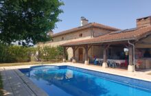 Stunning "Longère" with Swimming Pool, Beautiful Views, Guest house and Outbuildings R7461