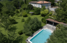 Character Stone Home with Pool, Outbuildings and Over an Acre of Gardens R7547