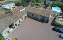 Superb 4-Bedroom Country House with Heated Pool and Private Tennis Court near Villefagnan R7578