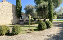 Charming local stone villa with pool near Uzès