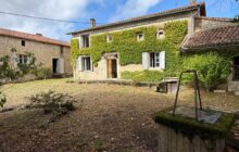 2 Stone Houses With Barn and Gardens on 3327m² Near Aunac R7612