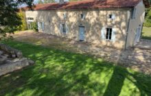 Beautiful 4-Bedroom Stone House with Large Garden Near Aigre R7589