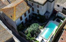 Manor mansion near Carcassonne with garden and swimming pool